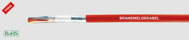 Fuktionssikkerkabel JE-H(St)H Bd BMK E30-E90 12x2x0,8 rød afmål - 1