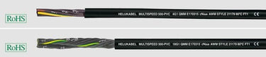 Højflexibel MULTISPEED 500-PVC UL/CSA 4G1 qmm / AWG18 afmål - 1