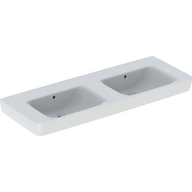Geberit Renova Plan håndvask 1300 x 480 x 185 mm hvid porcelæn - 1