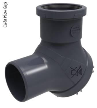 Friaphon akustisk bøjning Ø110 mm X 87° - 1