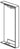 Endestk. WGX-S ES 170x72 R9010/60 - 2