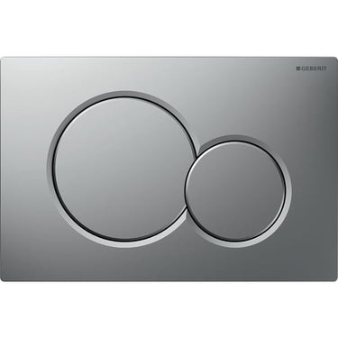 Geberit Sigma01 betjeningsplade mat/krom - 1