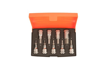Bahco bitstoppesæt unbrako 1/2" 9dele 4-17mm - 1