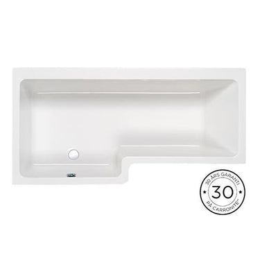 Strømberg Quantum showerbath 1700 x 700/850 mm venstre - 1