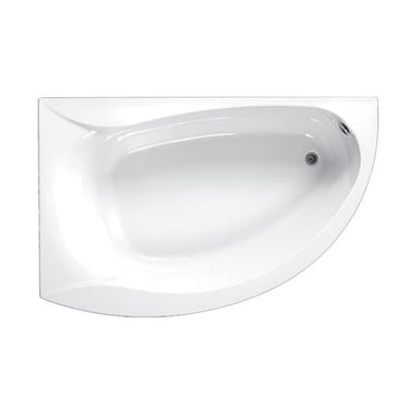 Strømberg Omega hjørnekar 1700x1000mm venstre hvid - 1