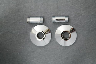 Tilslutningssæt strømberg 57 mm krom - 1