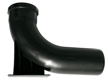 Fodbøjning 110X275X310 mm 87° sort - 1