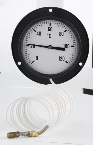 Fjerntermometer Ø100 0-120° 3,0 m - 1