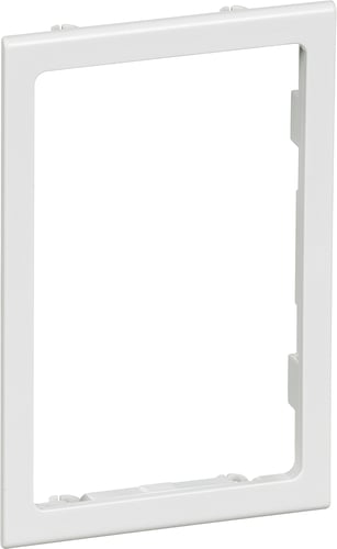 CLIC'LINE ramme for 80 mm front 1 modul hvid - 1