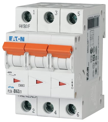 Automatsikring 63A 3P C 3M 6KA - 1