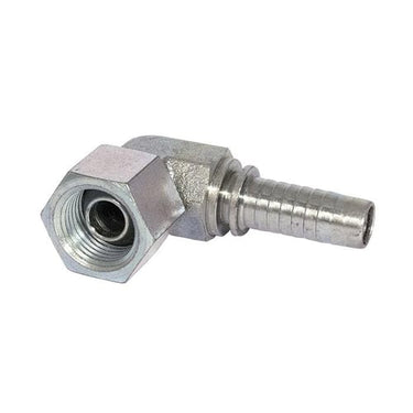 Indstik 90° 1/2" BSP omløber compact 1/2" slange - 1