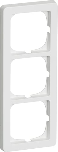 FUGA ramme Baseline 63 3 modul hvid - 1