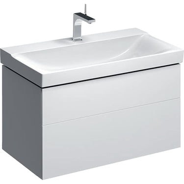 Geberit XENO² vaskeskab 880x530x462mm m/2skuffer hvid spånplade lak 500.509.01.1 - 1