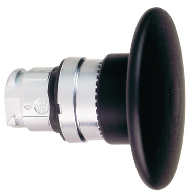 Harmony paddetrykshoved i metal med Ø60 mm padde i sort farve med fjeder-retur - 1