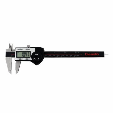 IP54 Digital Skydelære 0-150 x 0,01 mm med ABS funktion og kæbelængde 40 mm - 1