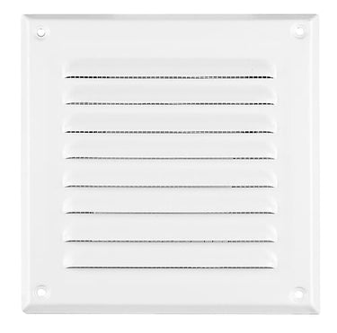 Ventilationsrist i metal MTA2B Hvid - 1