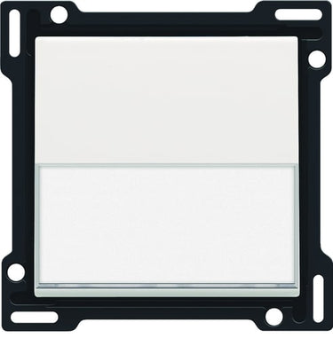 Tangent enkelt med tekstfelt white coated - 1
