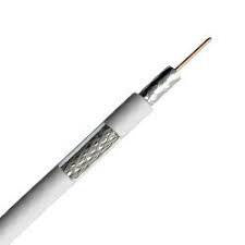 Coaxkabel RG6 ECA 75 OHM PVC Hvid T500 - 1