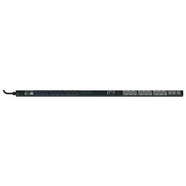 Powerpanel MI Vertikal 230V/32A 36xC13+6xC19 med 3m ledning sort - 1
