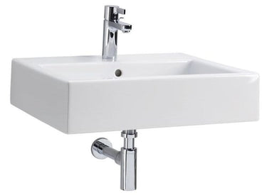 Ifö håndvask 500x460mm t/befæst.bolt Hvid porcelæn - 1