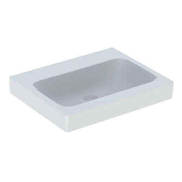 Geberit Icon håndvask 600 x 485 x 155 mm hvid porcelæn KeraTect - 1
