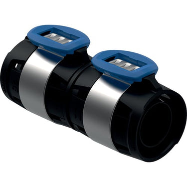 Geberit FlowFit kobling 16 mm sort PPSU - 1