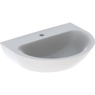 Geberit Renova håndvask 650 x 500 x 190 mm hvid porcelæn - 1