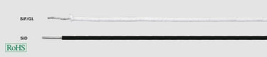 Siliconeledning SiF/GL 1X0.75 hvid - 1