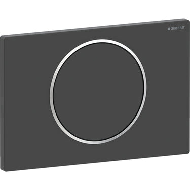Geberit Sigma10 betjeningsplade mat sort - 1