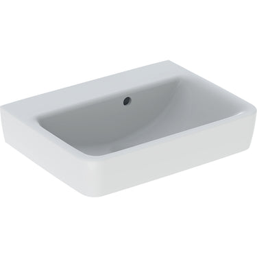 Geberit Renova Plan håndvask 500 x 480 x 165 mm hvid porcelæn KeraTect - 1