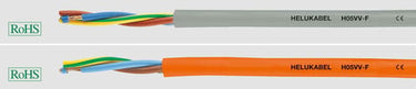 Plastkappeledning H05VV-F grå RAL7001/7032 5G1,5 - 1