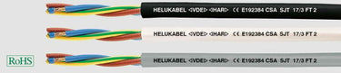 Plastkappeledning H05VV-F/SJT 3xAWG11/4,17 sort afmål - 1
