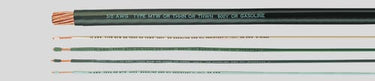 Monteringsledning UL-THHN/THWN Sort AWG 3/0 - 1