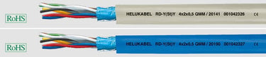 Signalkabel RD-Y(St)Y 8x2x0,5 grå afmål - 1