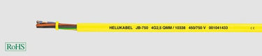 Styrekabel JB-750 gul 5G2,5 afmål - 1