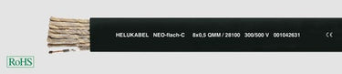 Fladkabel NEO-flad-C 8G1,5 afmål - 1