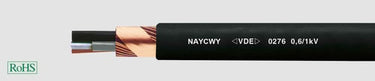 Installationskabel NAYCWY 0,6/1 kV 4x150 sm/70 afmål - 1