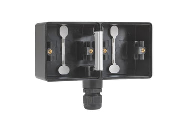 Underlag 2-modul 1x M20 IP55 sort - 1