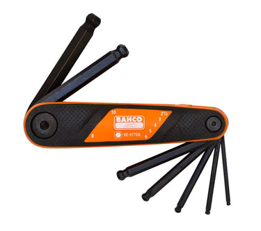 Bahco Unbrako-nøglesæt (foldesæt) 1.5 2 2.5 3 4 5 6 mm - 1