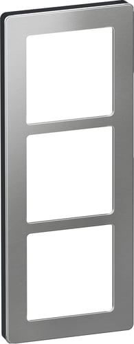 LK FUGA PURE designramme stål 3 modul stål - 1