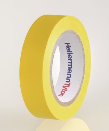 HelaTape Flex 15 mm x 10 m gul 10 ruller - 1