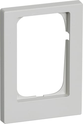 FUGA ramme Baseline 68 1,5 modul asymmetrisk lysegrå - 1