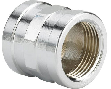 Viega muffe 3/4" forkromet rødgods - 1