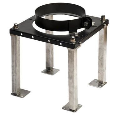 Metalbestos Wood 150 mm gulvbæring justerbar 325-540 mm - 1