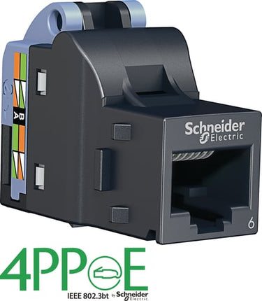 Actassi konnektor RJ45 Cat 6 S1 UTP til dataudtag og patchpanel Godkendt til 4PPoE 1 stk - 1