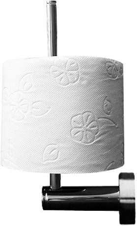 Duravit D-Code reservepapirholder krom - 1
