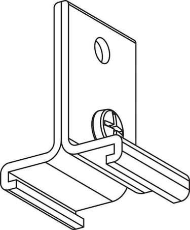 GLOBAL SKB 16-3 Wireophæng Kort Hvid - 1