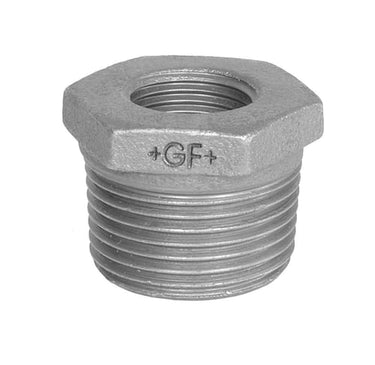 Nippelmuffe sort koncentrisk 1 1/2 x 3/4 - 1