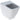 Geberit Icon Square gulvstående toiletskål hvid porcelæn - 1
