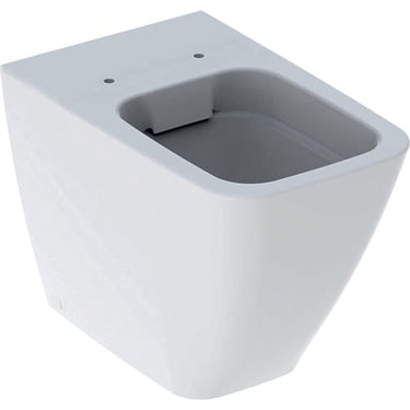 Geberit Icon Square gulvstående toiletskål hvid porcelæn - 1
